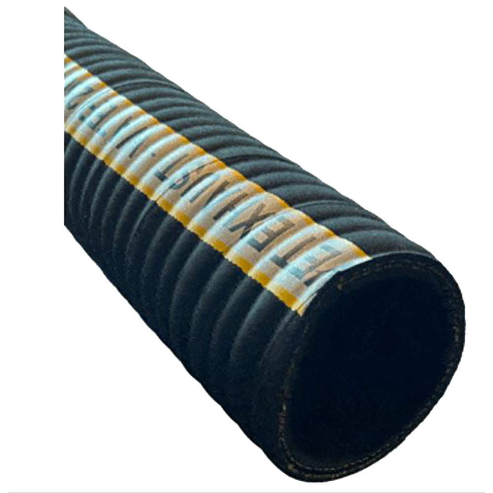 Trident Marine 2-1/2'' X 50' Extra-Flex Corrugated Marine Wet Exhaust Hose,WBAUVA001347421