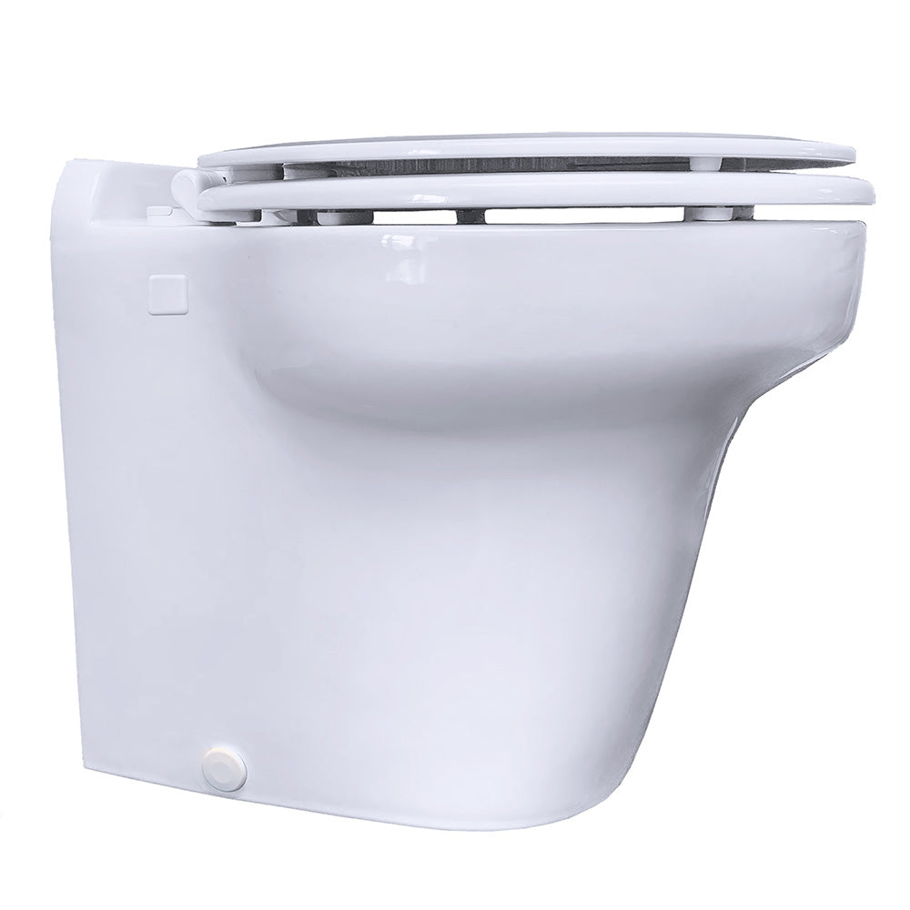 Raritan Comfort Height Marine Elegance W/Pressurized Freshwater &Amp; Smart Toilet Control - White - 12V,WBHDWA001347432