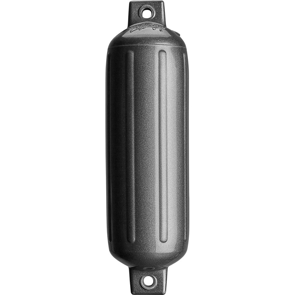 Polyform G-4 Twin Eye Fender 6.5'' X 22'' - Metallic Graphite,WBAUVA001347506