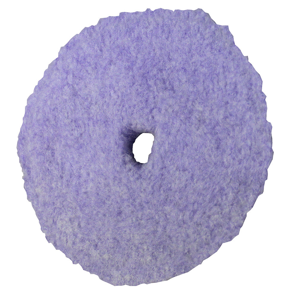 Presta Pace&Trade; Purple Foamed Wool Heavy Cut Pad - 3'' *4-Pack,WBAUVA001347654