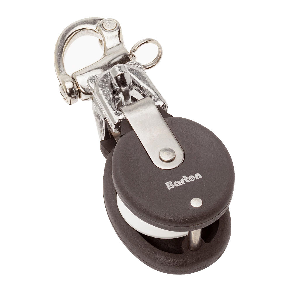 Barton Large Snatch Block F/Yachts Up To 40' (12.2M) - Stainless Steel Snap,WBAUVA001347665
