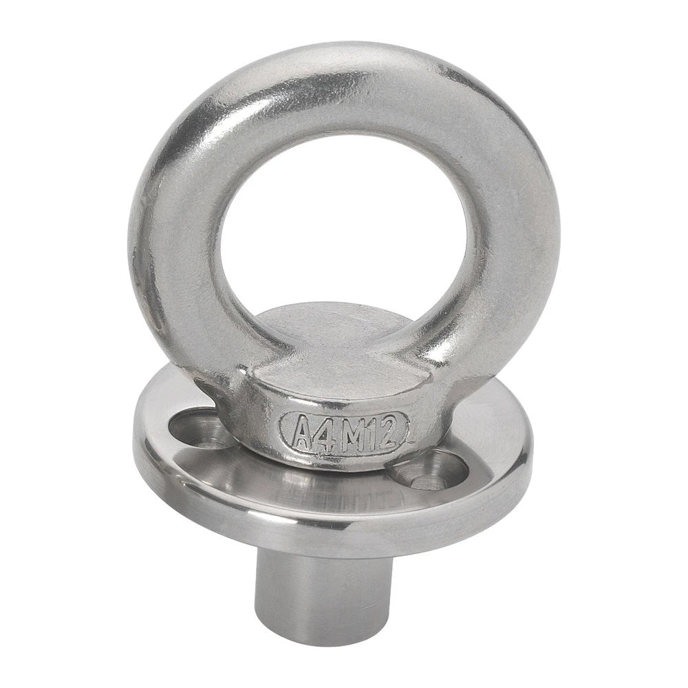 Barton Deck Plate W/Fixing &Amp; Eye W/Blanking Plug - M12 Eye,WBAUVA001347667