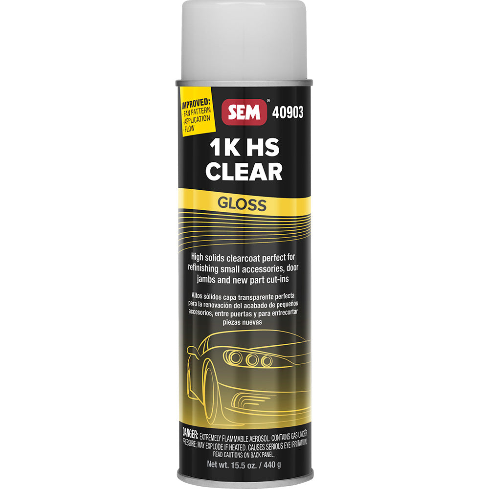 Sem 1K Hs Clear - 20Oz Aerosol Can - Gloss Finish,WBAUVB003TQGT7U