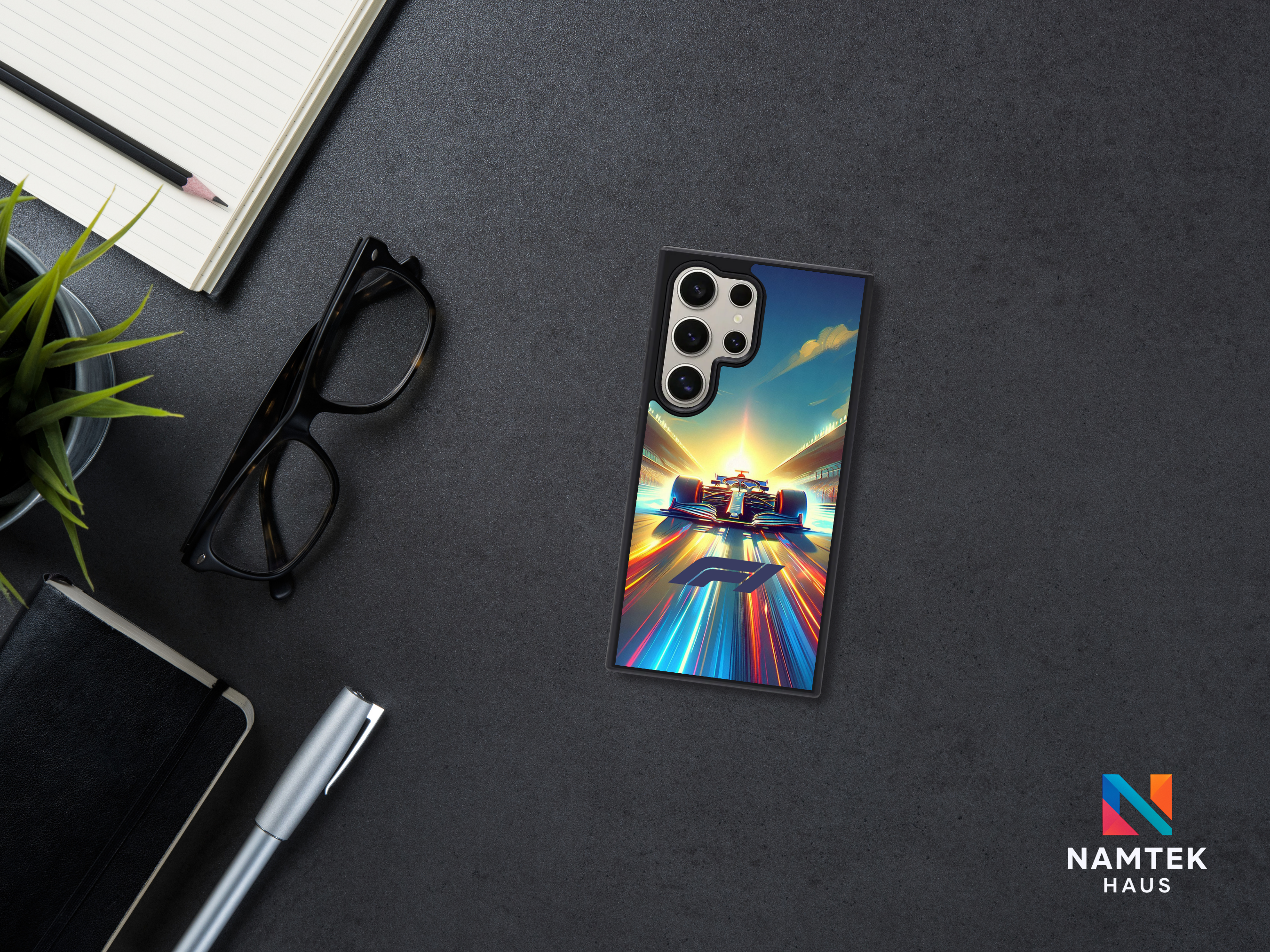 Pole Position F1 Sunset Speed iPhone & Samsung Case – Namtek Haus Exclusive