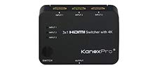 Kanex Pro Sw Hd3X14K 3 X 1 Hdmi Switcher With 4K