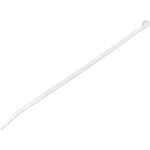 1000 PK XL 10 White Cable Ties