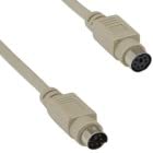 Vaster Supercable_20278 Ps/2 Keyboard Or Mouse Extension Cable   M/F_ 6 Ft (50 Pack)