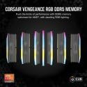 Corsair Vengeance Rgb Ddr5 Ram 64Gb (4X16Gb) 5600Mhz Cl36 Amd Expo Icue Compatible Computer Memory - Gray (Cmh64Gx5M4B5600Z36)