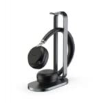 Yealink Headset 1208613 BH72 Charging Stand UC USBA Bluetooth Headset Black