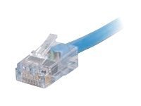 5Ft Cat6 Non Booted Network Patch Cable (Plenum Rated)   Blue