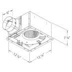 Delta Breez Pro300 Pro Series 300 Cfm Exhaust Bath Fan Energy Star