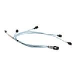 64Cm Ipass To 4 Sata Cable With Different Length, Pb Free