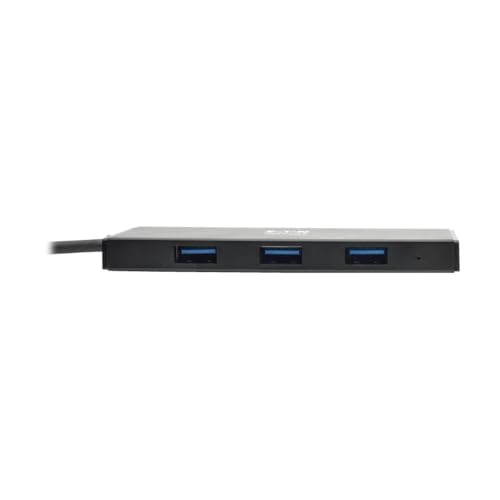Eaton Tripp Lite 4-Port Portable Slim Usb 3.0 Super Speed Hub With Built In Cable (U360-004-Slim)