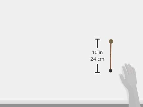 Singing Bowl Double Mallet, Soft Rubber And Hard Felt Heads   Made In Germany   For Meditation, Sound Healing Therapy And Yoga