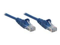 Intellinet 319775 Patch Cable, Cat5E, Utp, 10 Feet , Blue   Pvc Cable Jacket For Flexibility And Durability With Snag Free Boots
