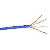 500Ft Cat5E Solid Bulk Cable 4Pr 24Awg Plenum Sh