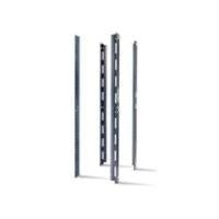 Black Vertical Mounting Rail
