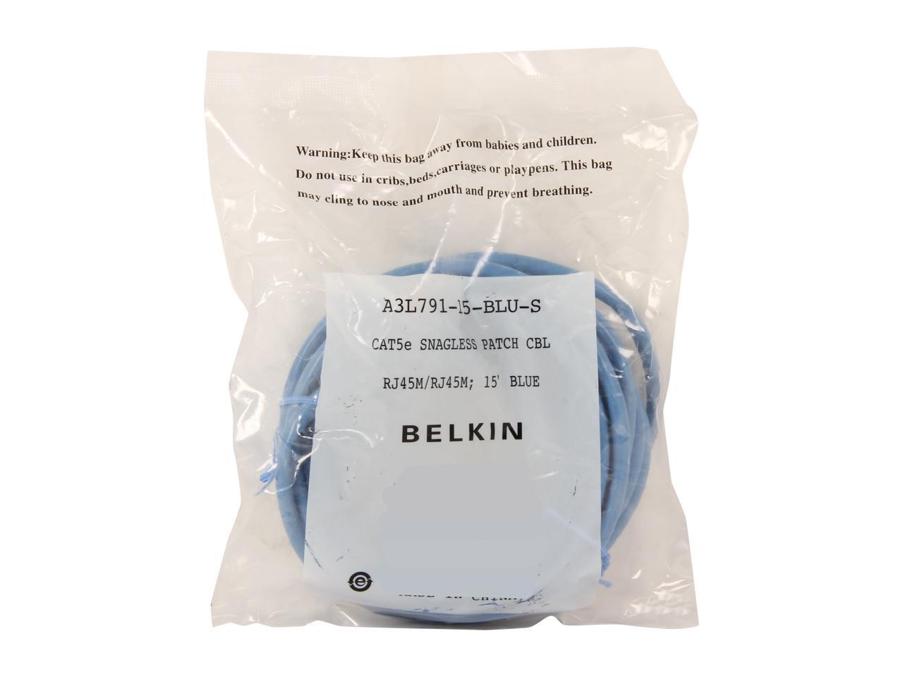 Nt Cable Belkin  A3L791 15 Blu S Rt