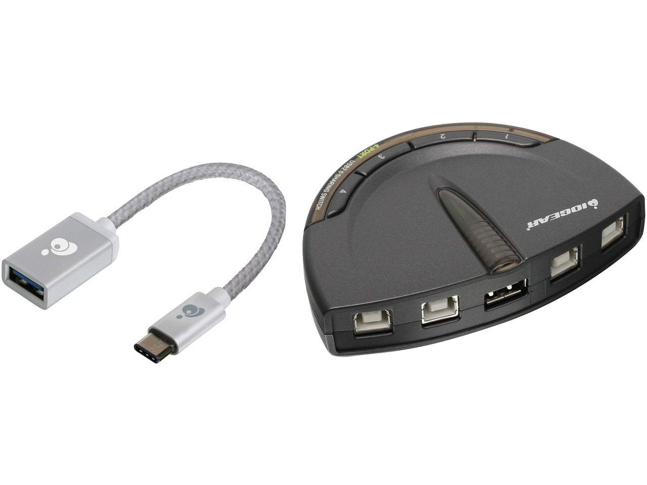 4-Port Usb 2.0 Printer Switch