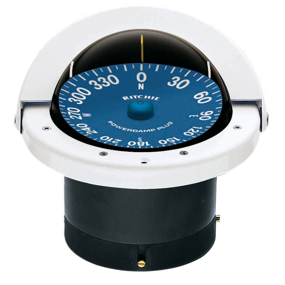 Ritchie Ss-2000W Supersport Compass - Flush Mount - White,WBEEAA001341530