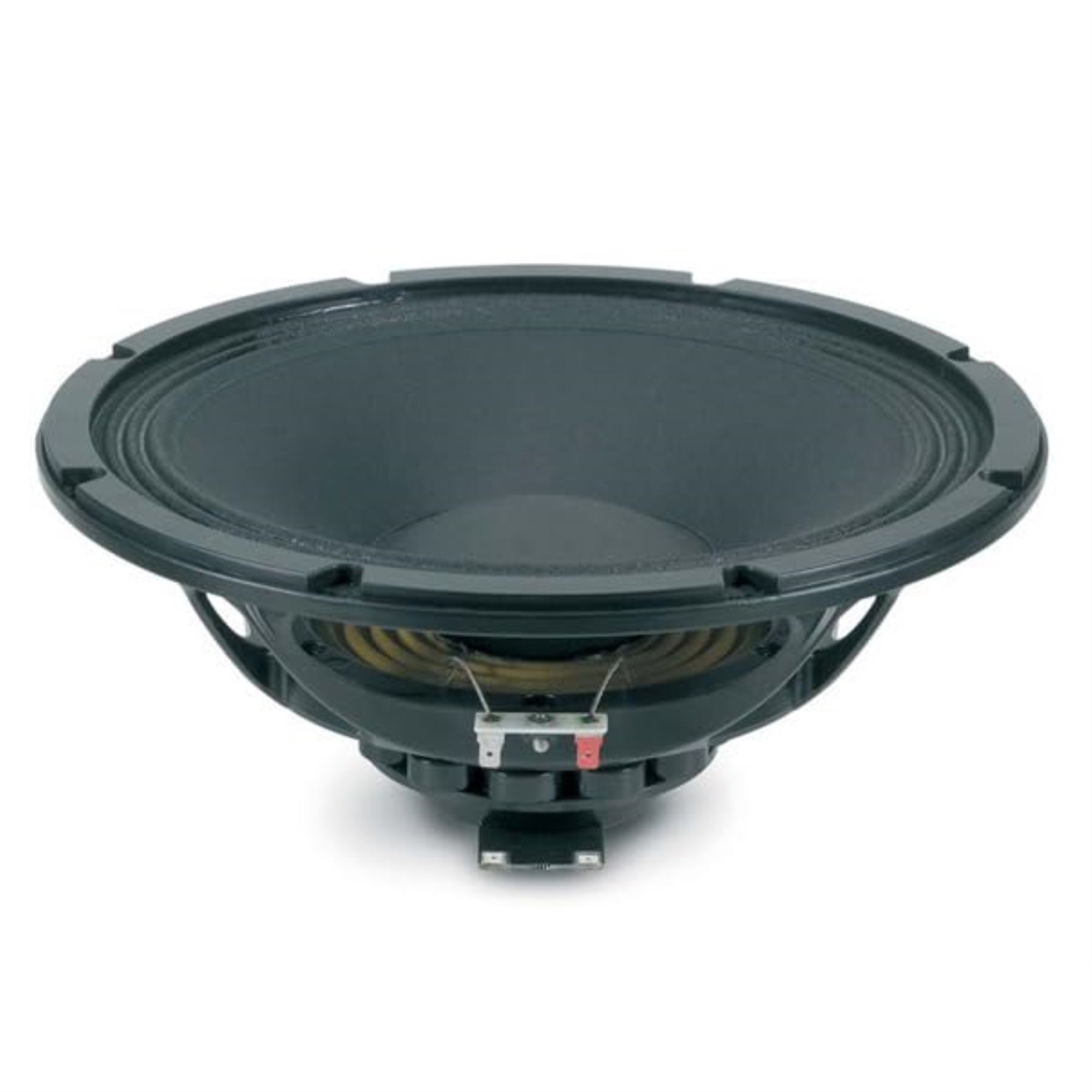 12-in mid-low transducer created for compact reflex 2-way enclosures and designed to be coupled with typical 1-in and 1.4-in com