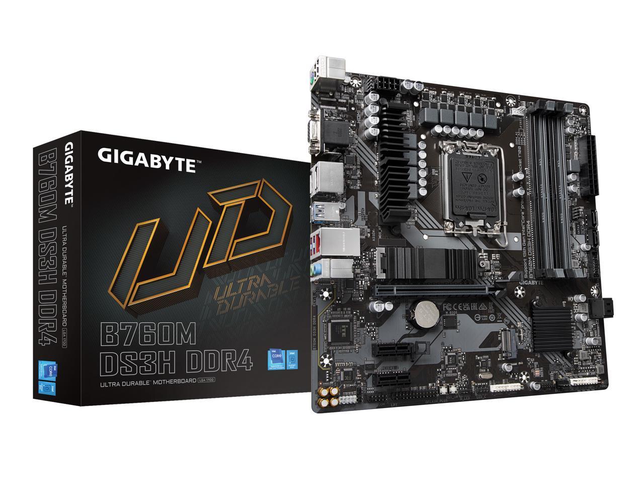 MB gIgABYTEB760M DS3H DDR4 R