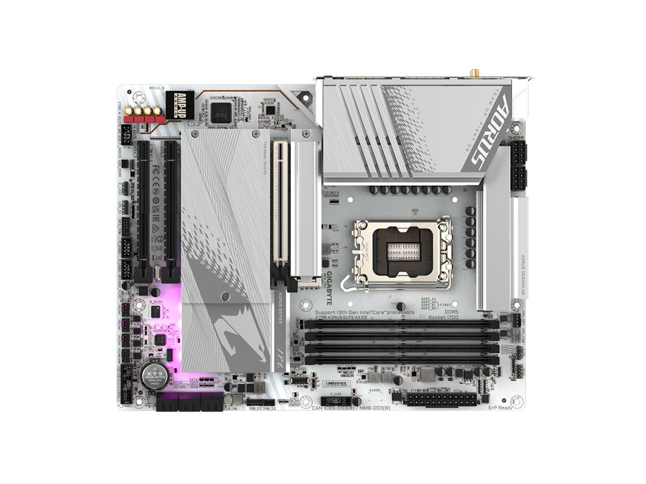 Mothe Gigabz790 Aorus Elite Ax Ice R