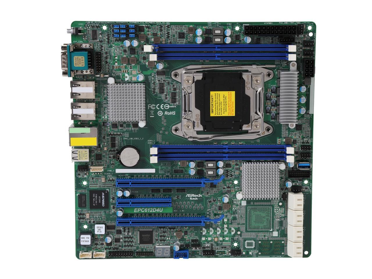 Server_Mb Asrock | Epc612D4U R