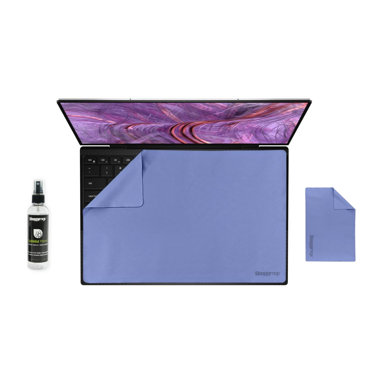 13" Laptop Screen Protector Keyboard Cover Microfiber & Cleaning Kit UnderWare Pac