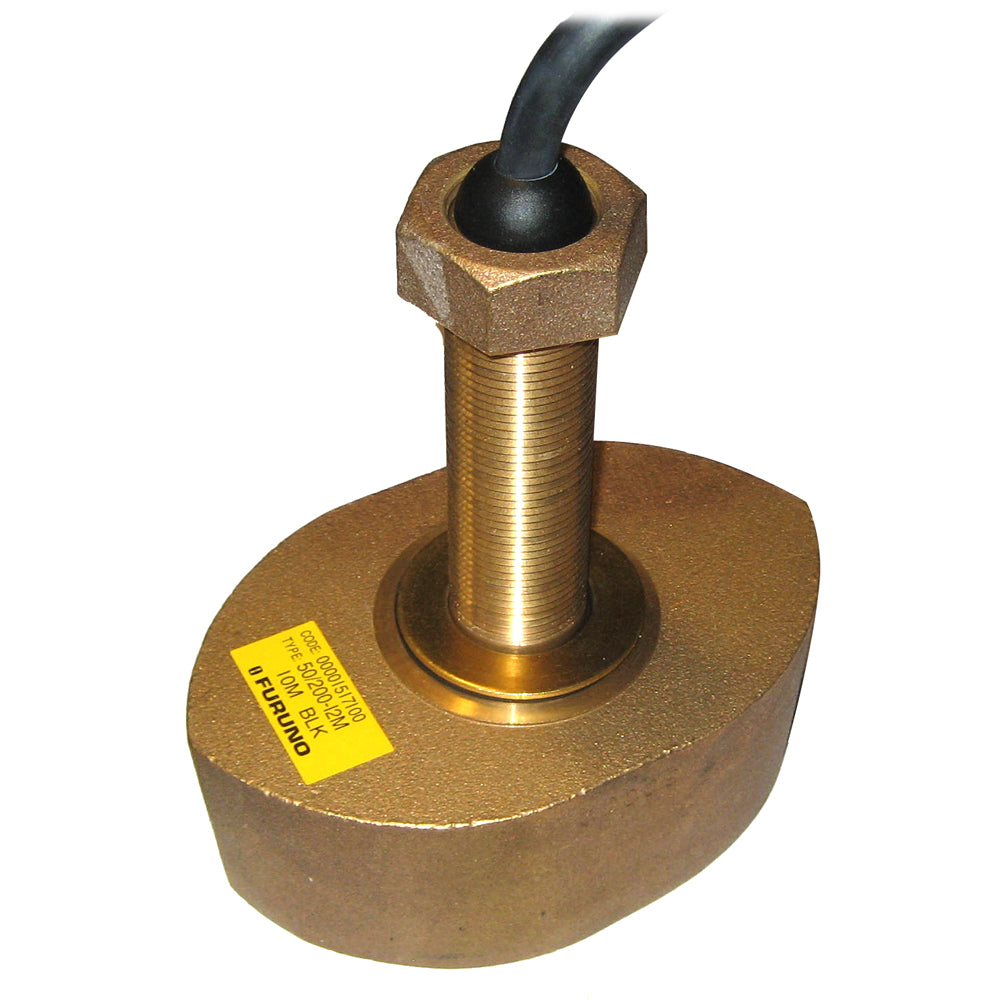 Furuno Ca50/200/12M Bronze Thru-Hull Transducer, 1Kw (No Plug),WBEEAA001341545