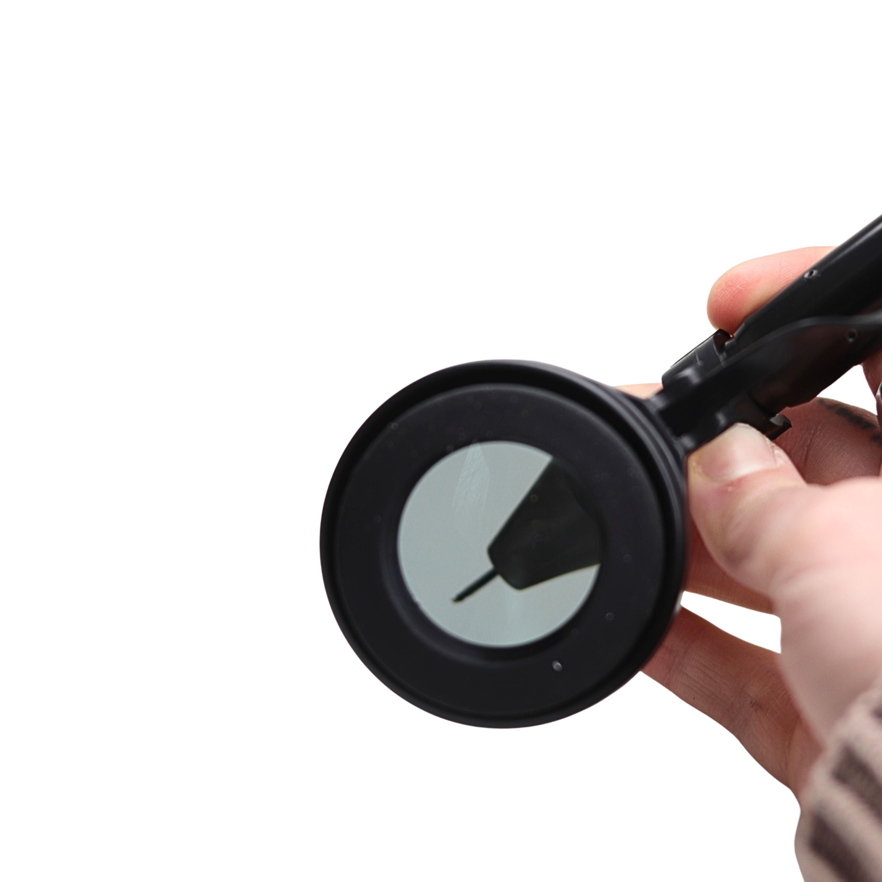 Helix Prism - Portable Clip-On Darkening Screen with Magnifying Glass