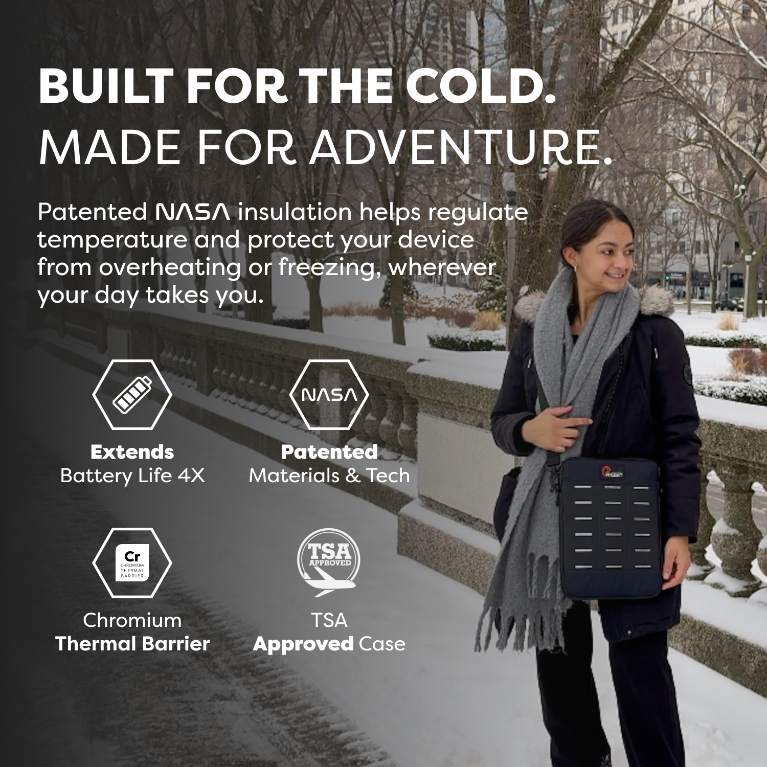 Tablet, Laptop Capsule - Heat & Cold Protection