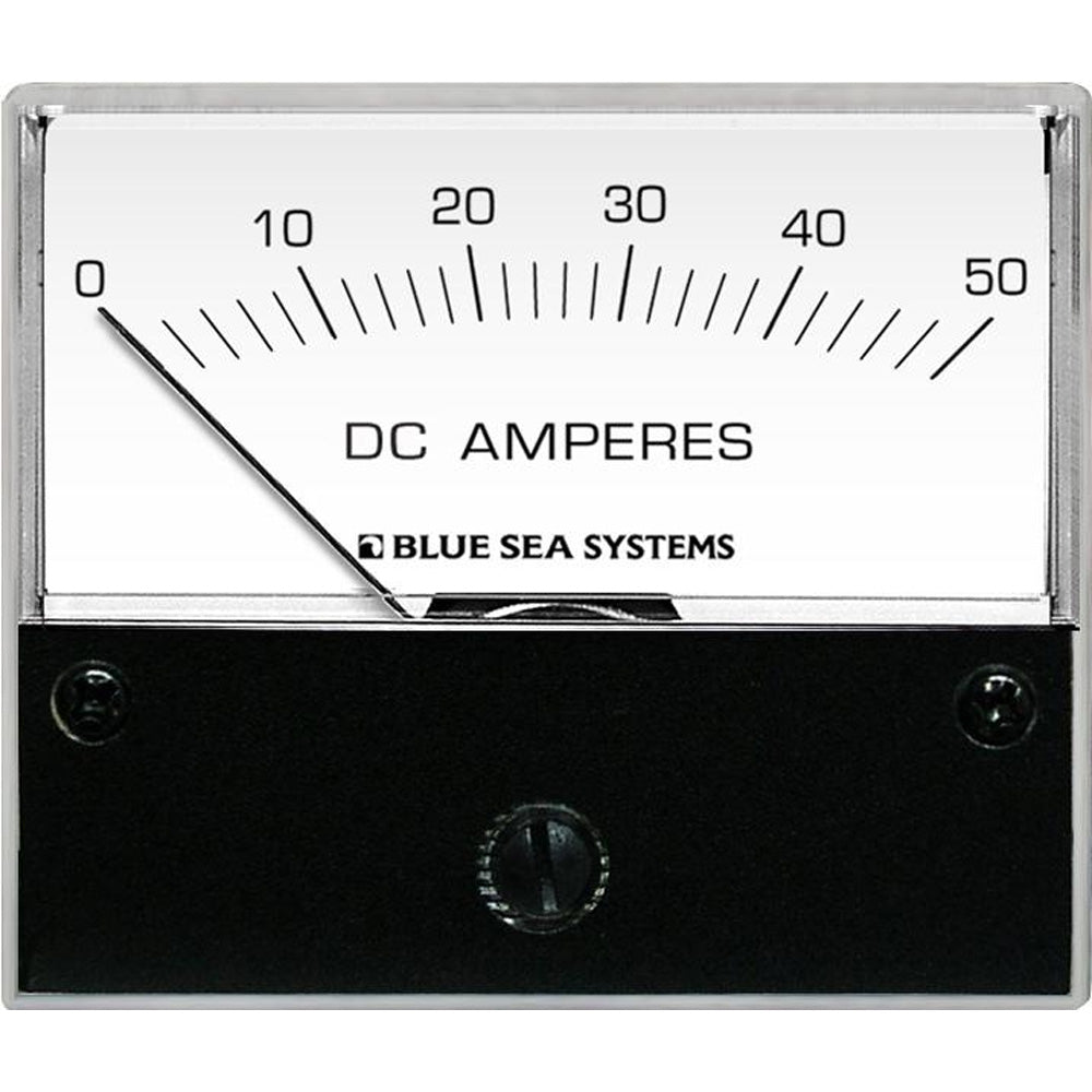 Blue Sea 8022 Dc Analog Ammeter - 2-3/4 Face, 0-50 Amp Dc,WBAUVA001341666