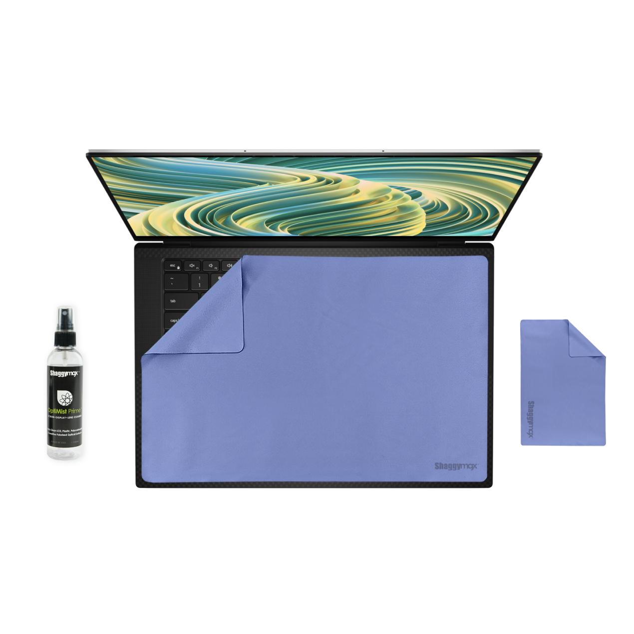 15.6" Laptop Screen Protector Keyboard Cover Cleaner Kit UnderWare Pac