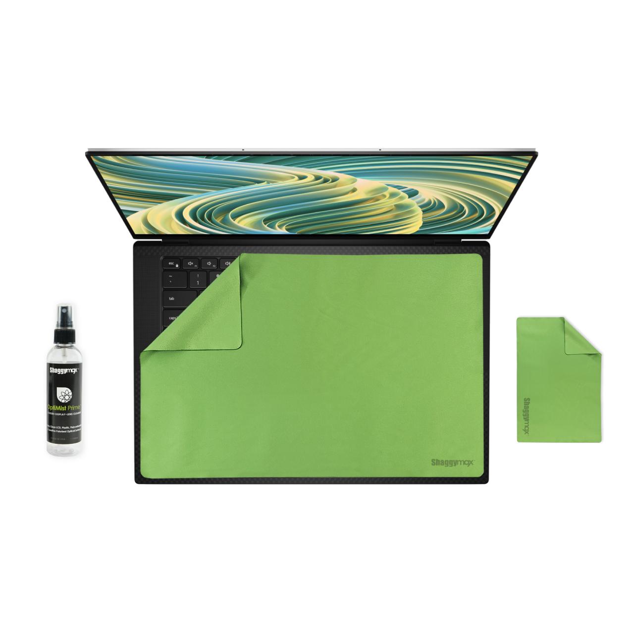 15.6" Laptop Screen Protector Keyboard Cover Cleaner Kit UnderWare Pac