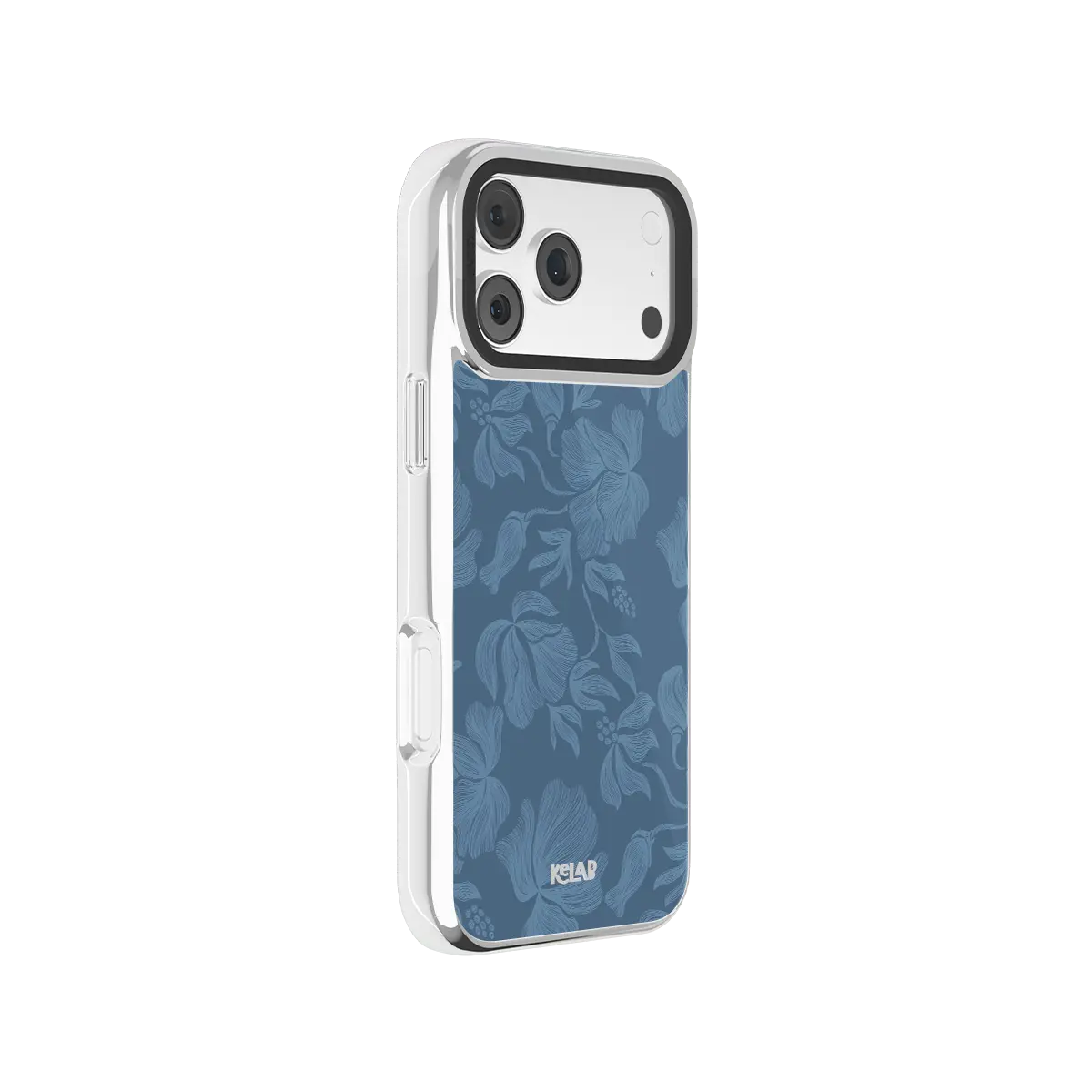 Cerulean | Dusty Blue Floral iPhone Case