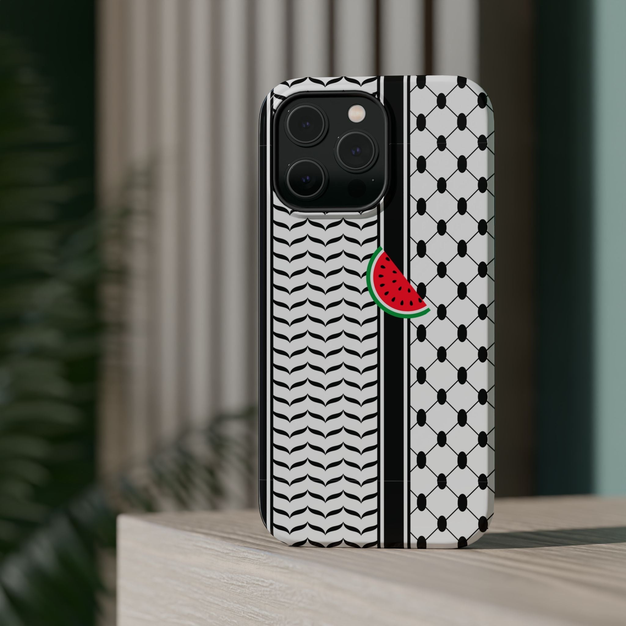 Kufieh Geometric Design Iphone Magnetic Tough Case