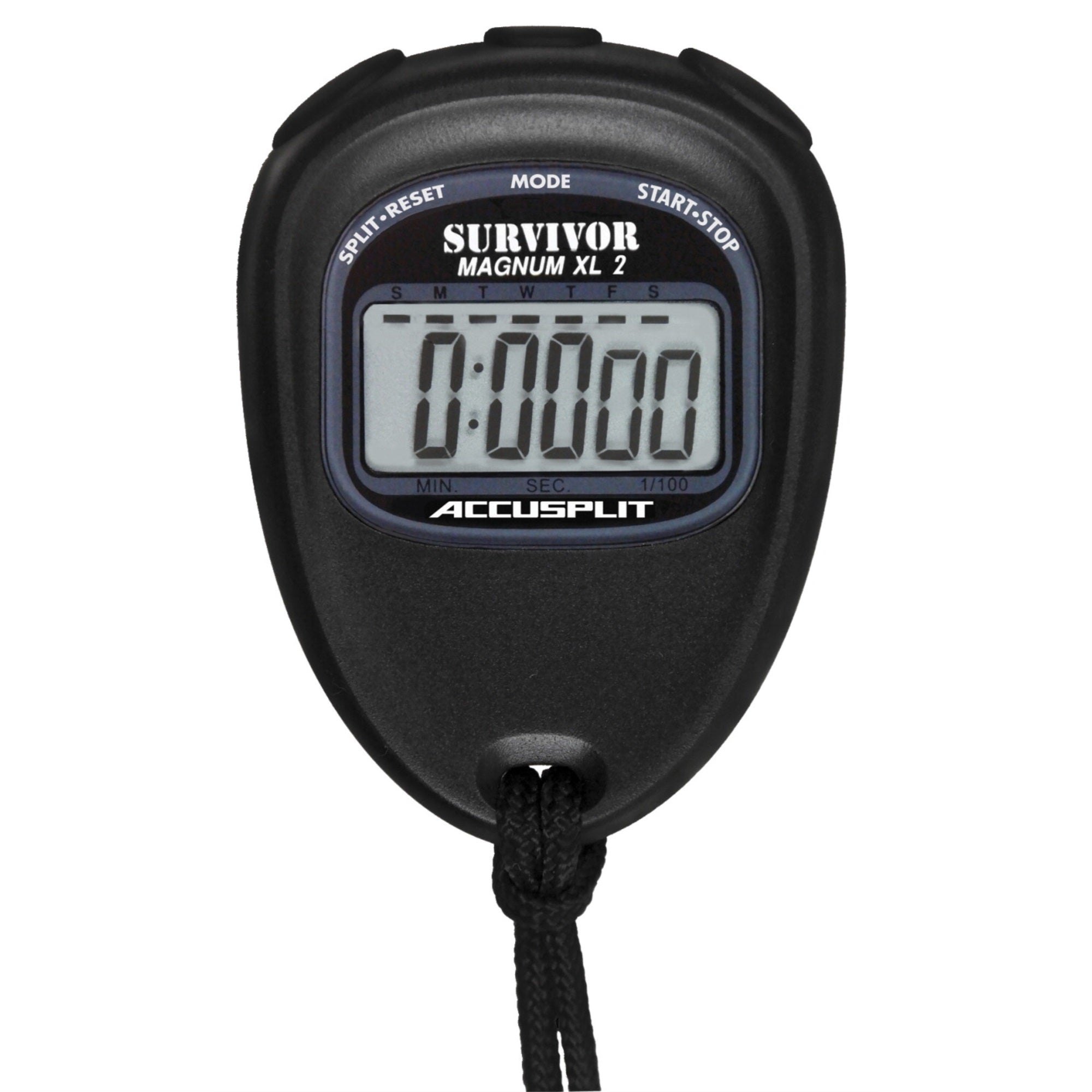 Accusplit Survivor 2 Series Stopwatch, Black