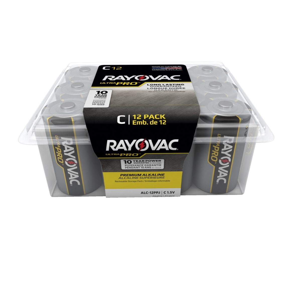 Rayovac Resealable Ultra Pro Pack C 12 Pk