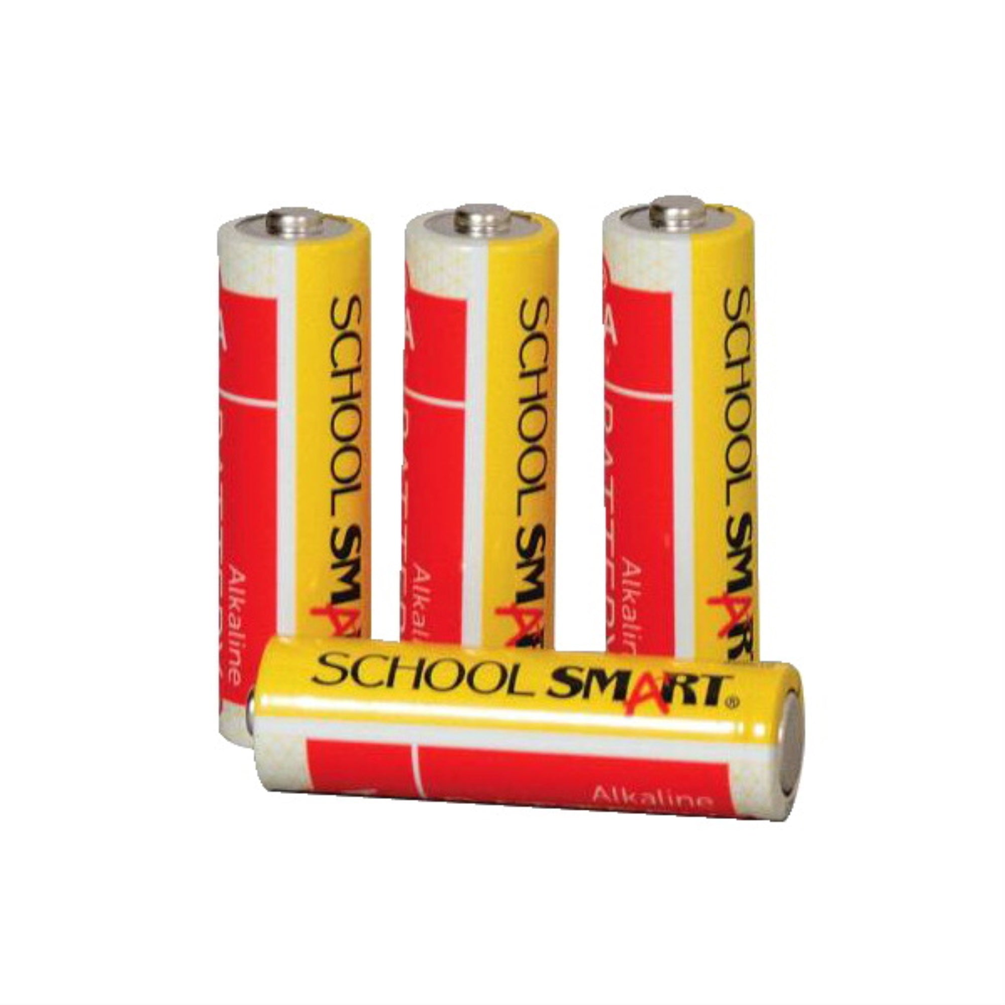 School Smart Batteries Alkaline Aa, Pack Of 60