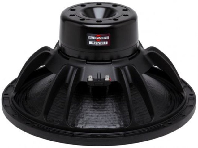 High Power Professional 15in Woofer w/3400 W continuous program power capacity 8 Ohms