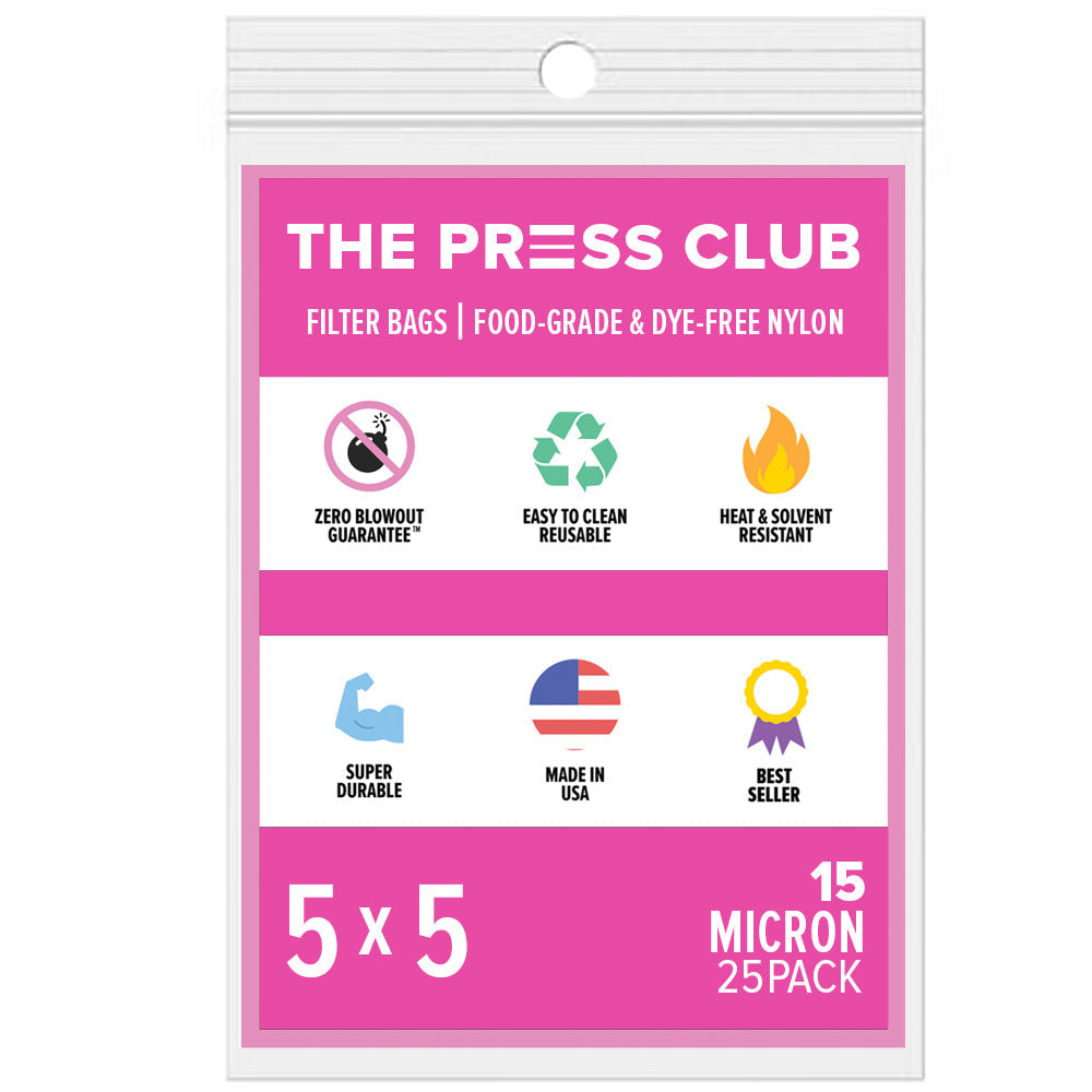 5" x 5" ROSIN BAGS