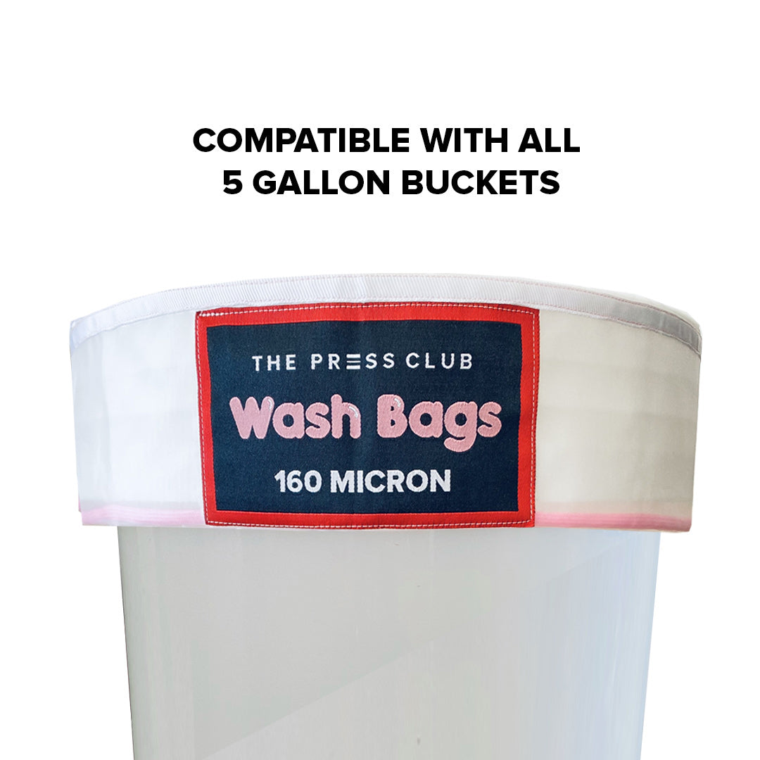 5 GALLON ALL MESH BUBBLE WASH BAGS PICK ANY 4-PACK