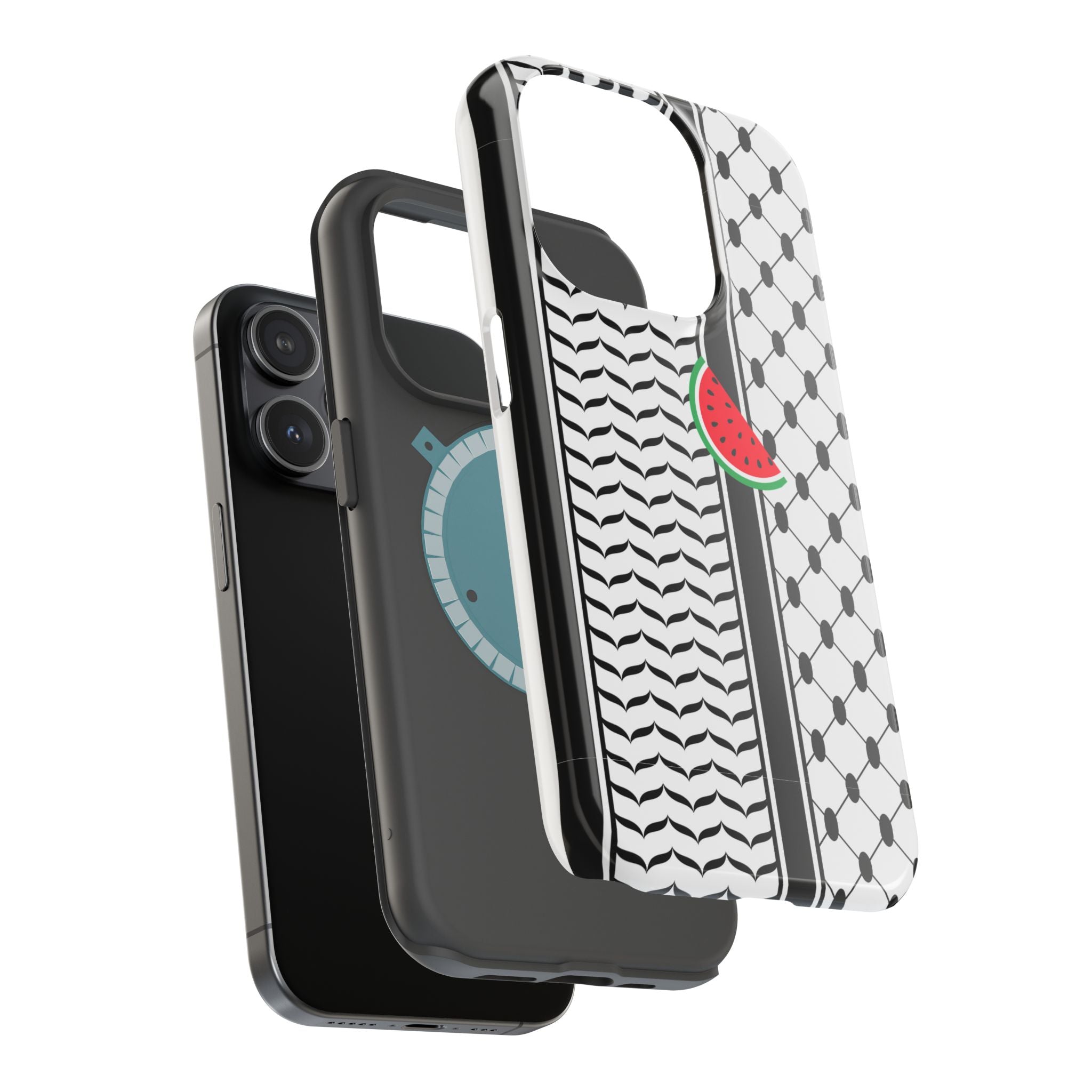Kufieh Geometric Design Iphone Magnetic Tough Case