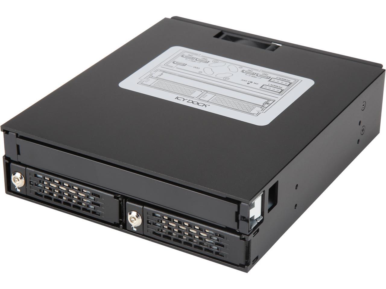 ICY DOCK MB994IKO-3SB 2 Bay 2.5" SATA/SAS Backplane Cage