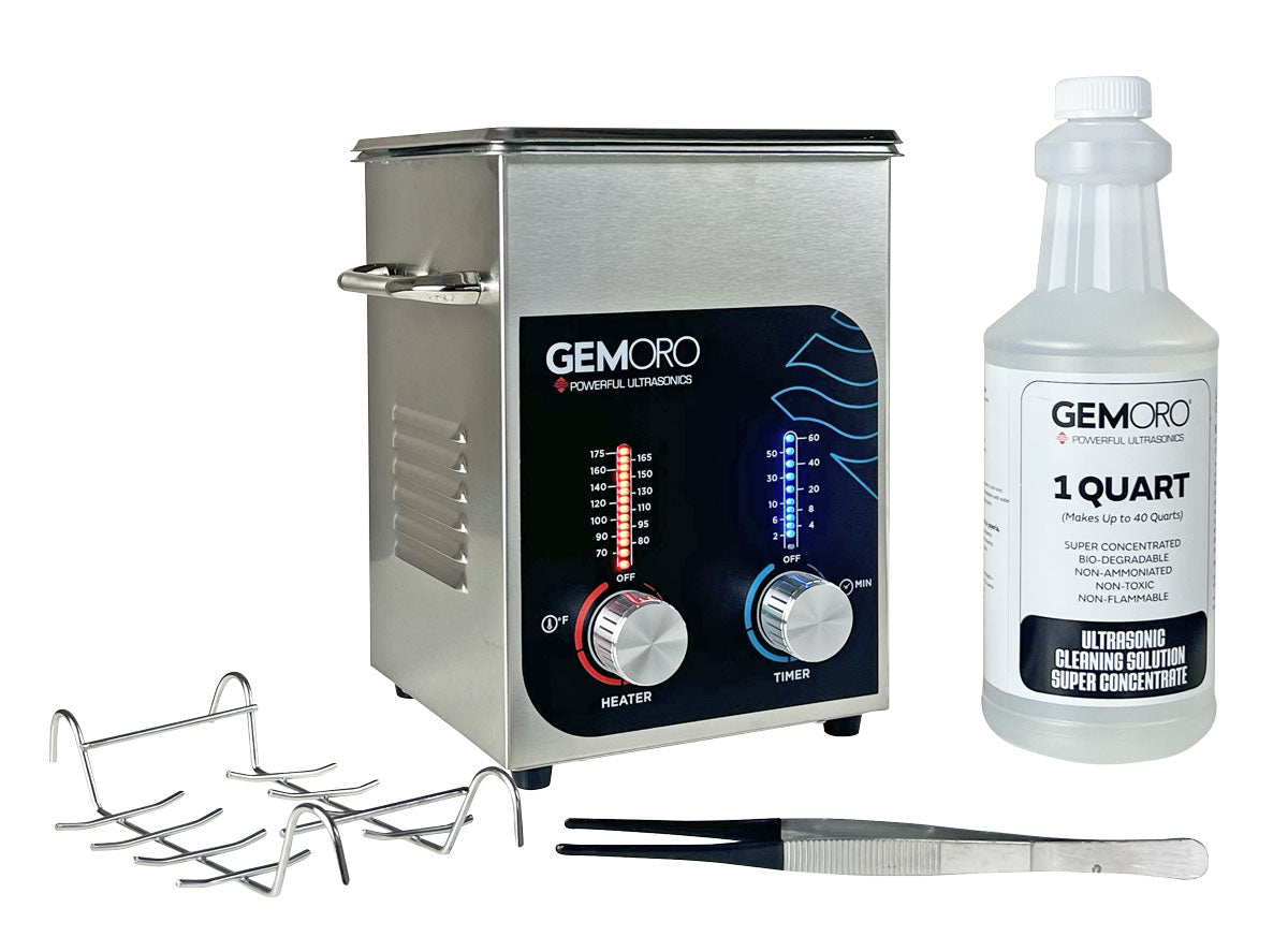 Ultrasonic (2 Quart) With Heater & Accessories - GEMORO
