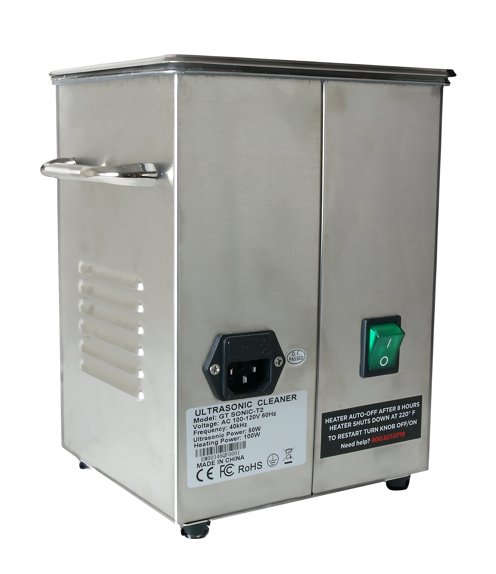 Ultrasonic (2 Quart) With Heater & Accessories - GEMORO