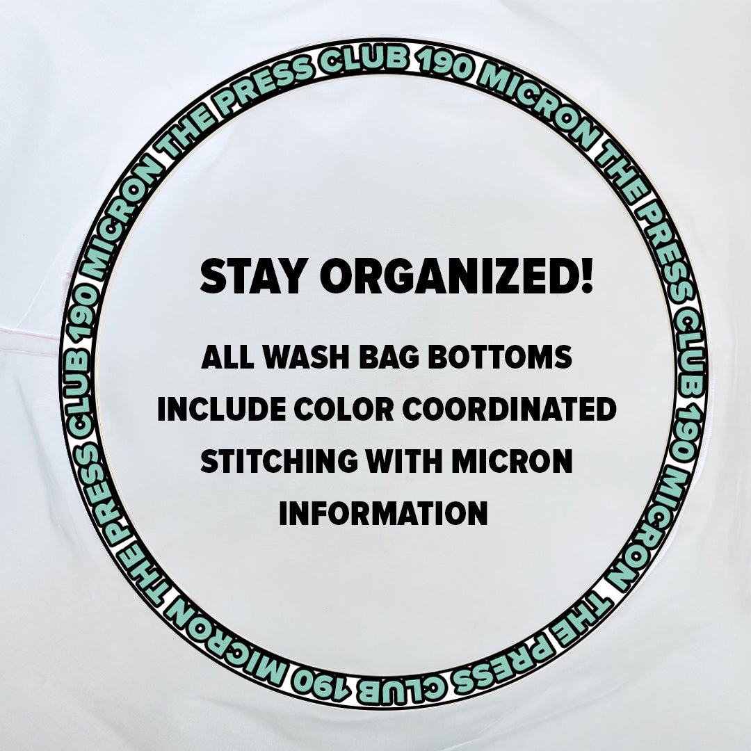 5 GALLON ALL MESH BUBBLE WASH BAGS 8-PACK