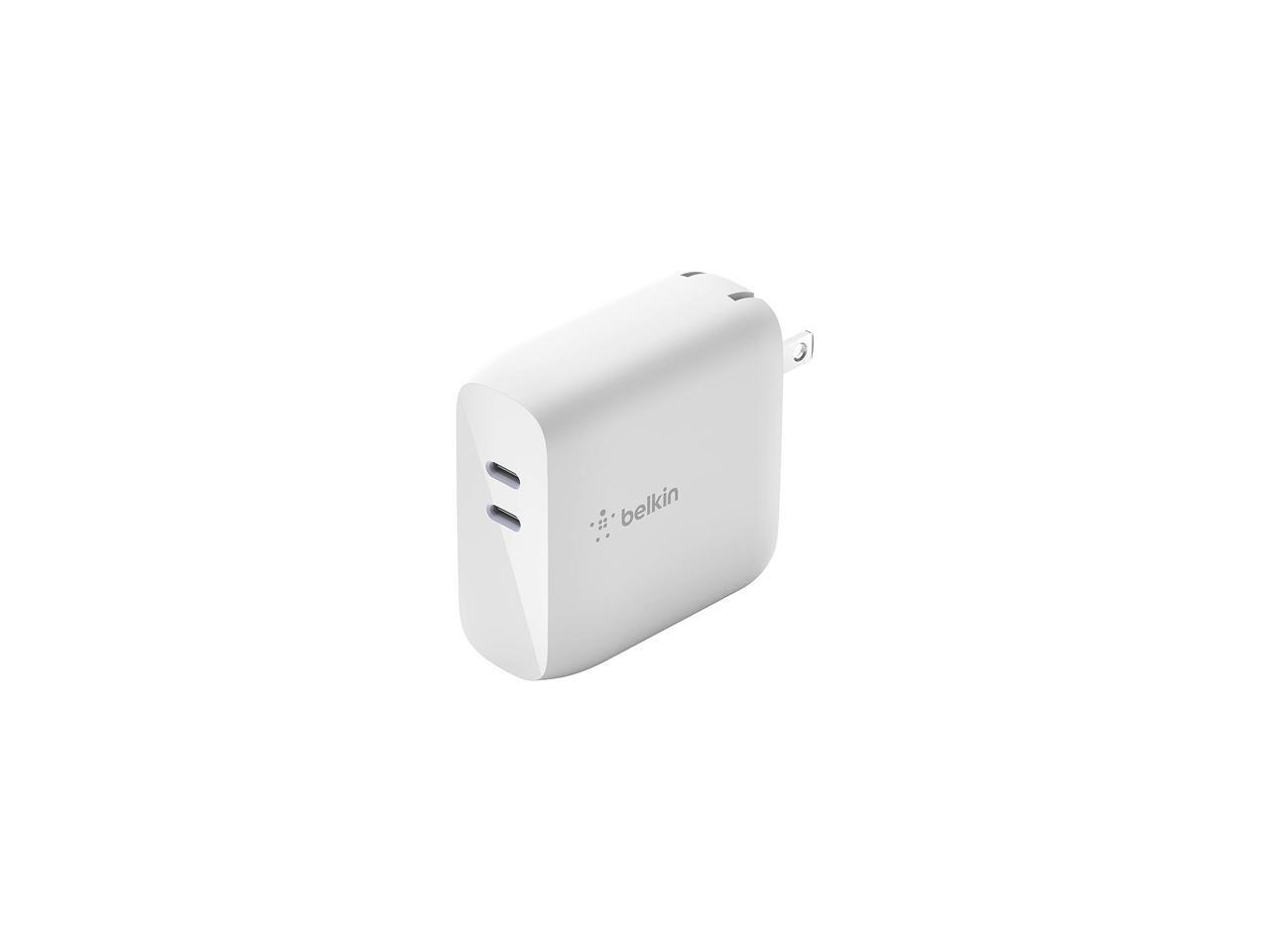 Belkin 68W Dual USB-C GaN Wall Charger - Thumbnail 2