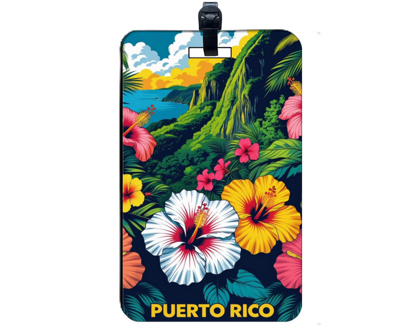 El Yunque Escape Puerto Rico Smart Luggage Tag